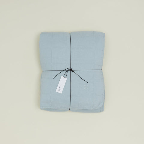 SIMPLE LINEN QUILT - SKY