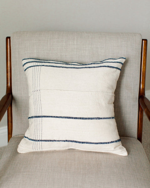 Classic Scandinavian Handwoven Accent Throw Pillow