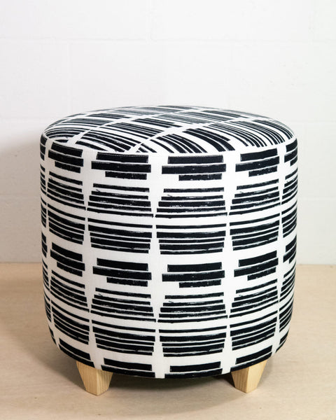 Marguerite Timeless Minimalist Contemporary Pouf Ottoman