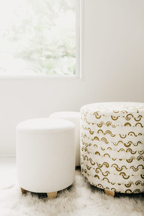 Palizada Timeless Minimalist Ball Pouf Ottoman