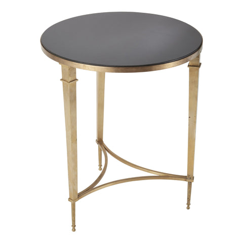Global Views Timeless Minimalist Modern Round Center Table