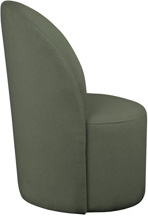 Hautely Timeless Minimalist Contemporary Slipper Accent Chair