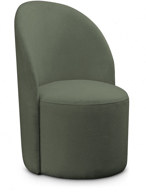 Hautely Timeless Minimalist Contemporary Slipper Accent Chair