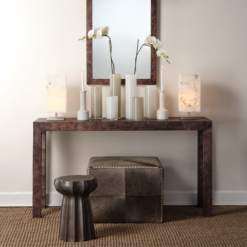 Jamie Young Timeless Minimalist Organic Entryway Console