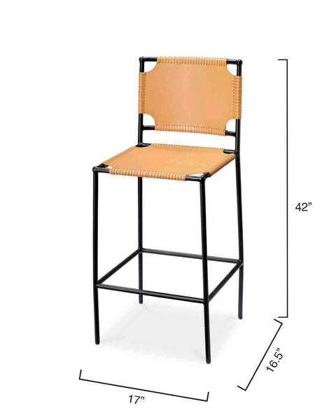 Asher Timeless Minimalist Modern Bar Stool