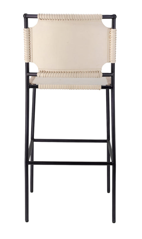 Asher Timeless Minimalist Modern Upholstered Bar Stool