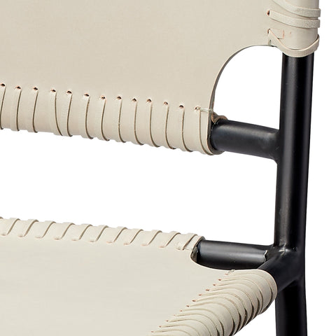 Asher Upholstered Parsons Counter Stool with Stitching