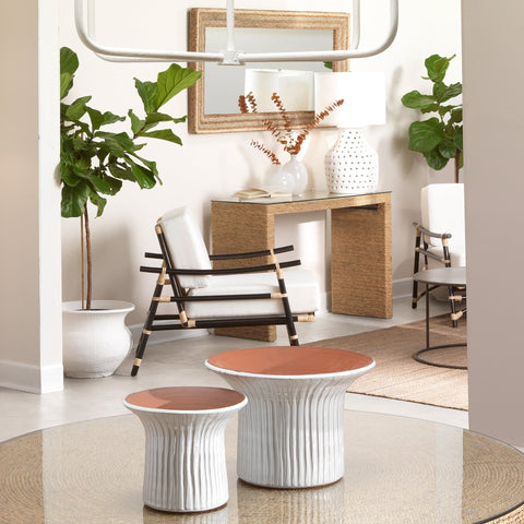 Jamie Young Global Eclecticist Coastal Entryway Console