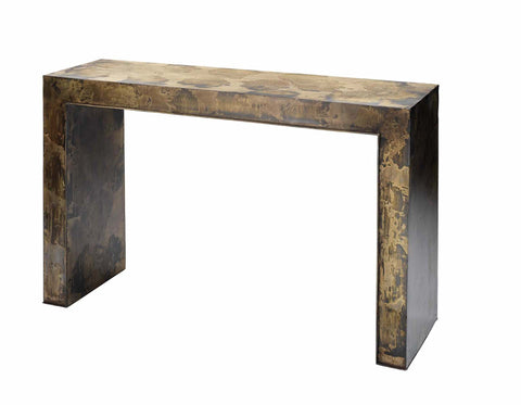 Charlemagne Modern Entryway Console with Block Frame