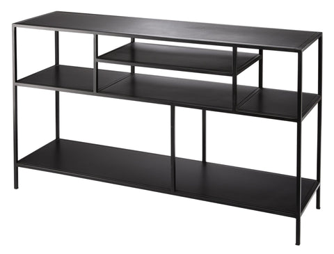 Element Modern Asymmetrical Base Entryway Console