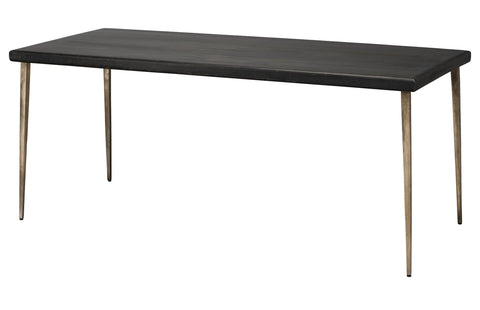 Artful Traditionalist Minimalist Handcrafted Farm Dining Table