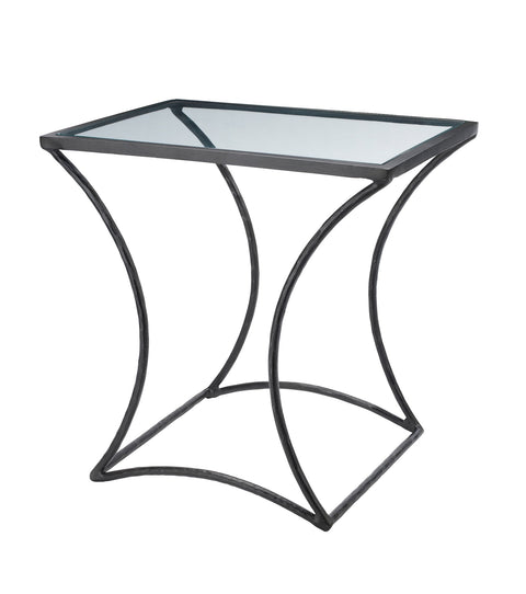 Kai S Curve Accent Table with Arced Legs Industrial Style