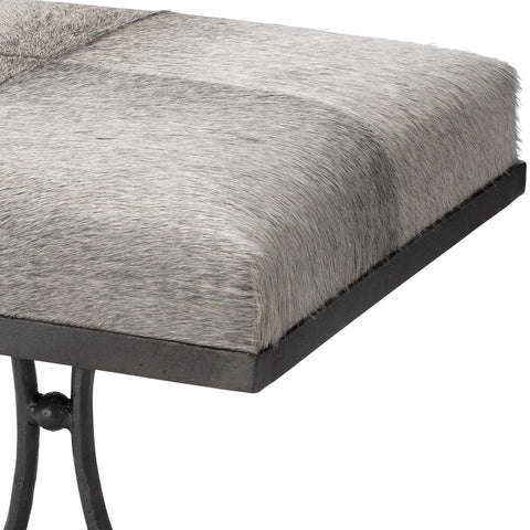 Kai Industrial Creative Accent Stool with Splayed Legs