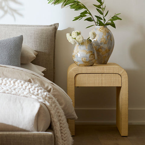 Jamie Young Montecito Mid Century Curved Accent Table