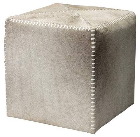 Nature-Driven Modernist Backless Upholstered Pouf Ottoman