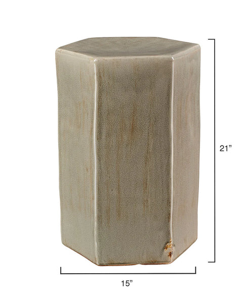 Porto Side Table-Grey, Large