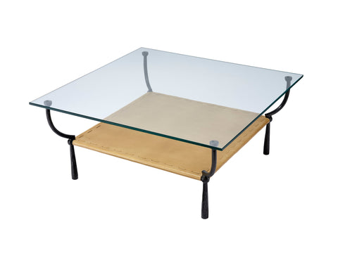 Jamie Young Renzo Contemporary Square Coffee Table