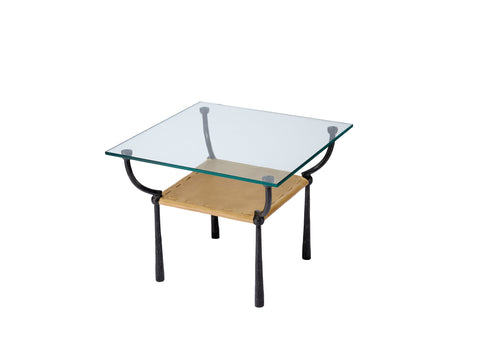 Renzo Timeless Minimalist Square Center Table Contemporary Style