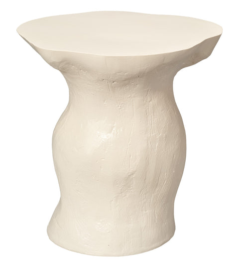 Sculpt Side Table : Sculpt Side Table (Cream)
