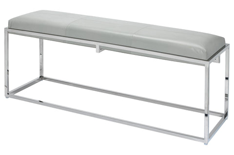 Shelby Timeless Minimalist Art Deco Accent Bench