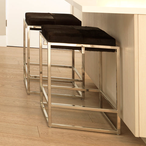 Shelby Timeless Minimalist Art Deco Counter Stool