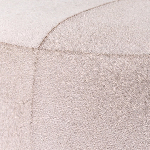 Timeless Minimalist Handmade Modern Pouf Ottoman