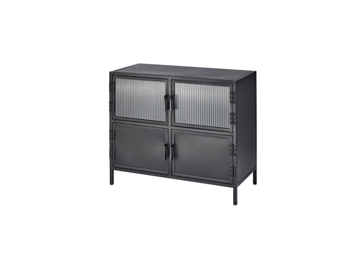 Industrial Creative Fluted Glass Center Table