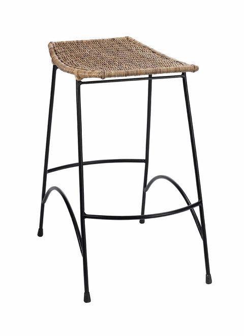 Timeless Minimalist Bohemian Splayed Counter Stool