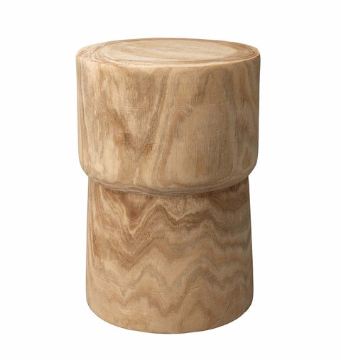 Jamie Young Yucca Nature-Driven Modernist Organic Drum Accent Table