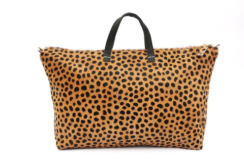 Travel Leopard Animal Pattern Handmade Tote