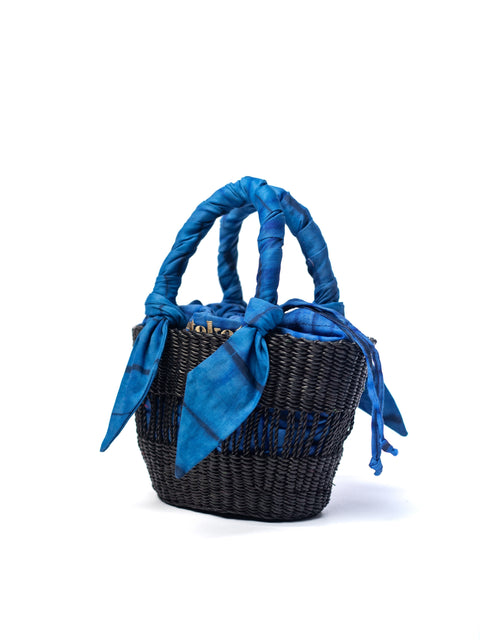 Casual Handmade Geometric Braided Basket Bag