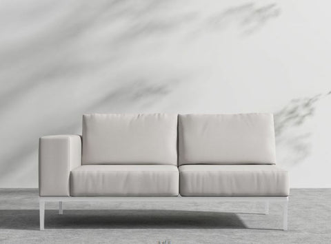 Francis Modern Loveseat Sofa for Outdoor Living