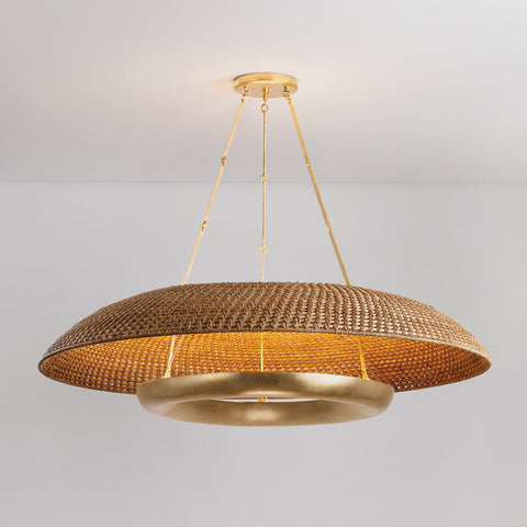 Oaklyn Coastal Woven Pendant Light for Modern Spaces