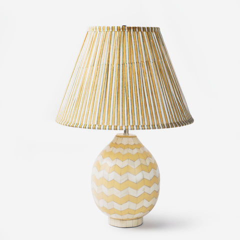 Accent Handcrafted Conical Table Lamp for Elegant Spaces