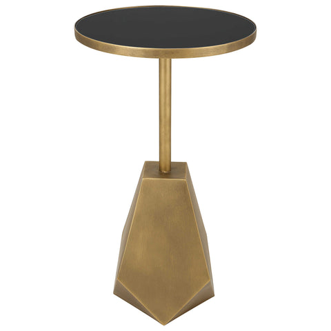 Timeless Minimalist Comet Drum Center Table Modern Accent Table