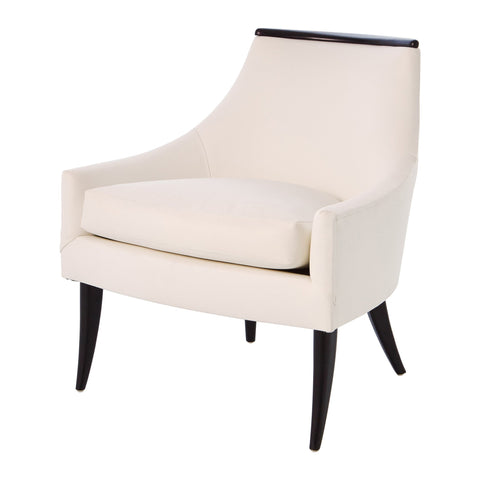 Boomerang Timeless Minimalist Modern Upholstered Accent Chair