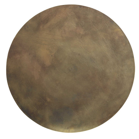 Triplet Modern Drum Coffee Table with Ball Feet