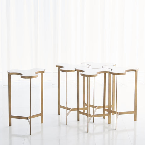 Studio A Link Timeless Minimalist Modern Freeform Center Table