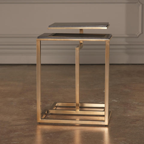 Global Views Timeless Minimalist Modern C Table Accent Table