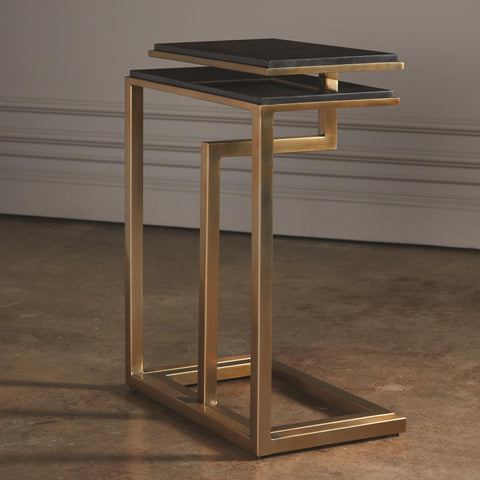 Global Views Timeless Minimalist Modern C Table Accent Table