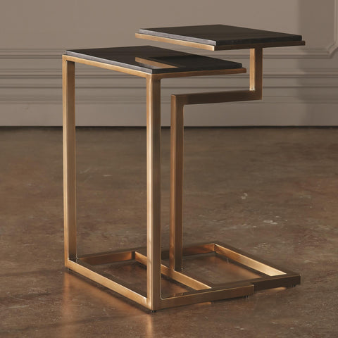 Global Views Timeless Minimalist Modern C Table Accent Table