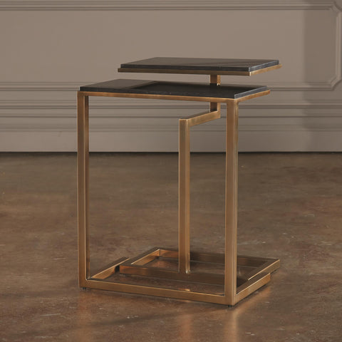 Global Views Timeless Minimalist Modern C Table Accent Table