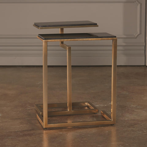 Global Views Timeless Minimalist Modern C Table Accent Table