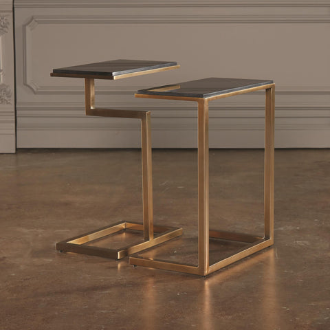 Global Views Timeless Minimalist Modern C Table Accent Table