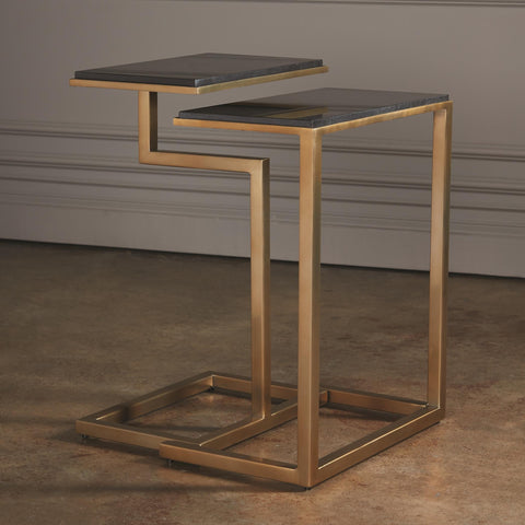 Global Views Timeless Minimalist Modern C Table Accent Table