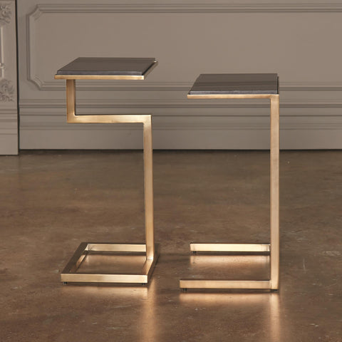 Global Views Timeless Minimalist Modern C Table Accent Table