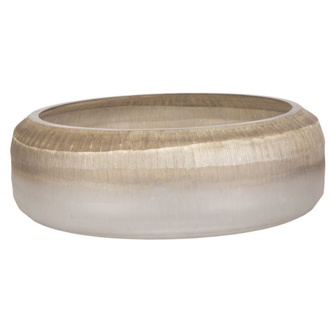 Decorating Essentials Ombre Textured Round Bowl Vase