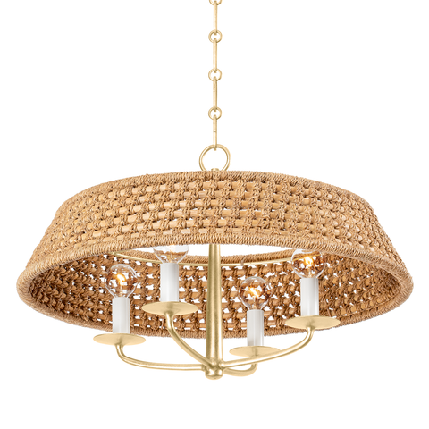 Bradley Ambient Coastal Candelabra Chandelier Ceiling Light