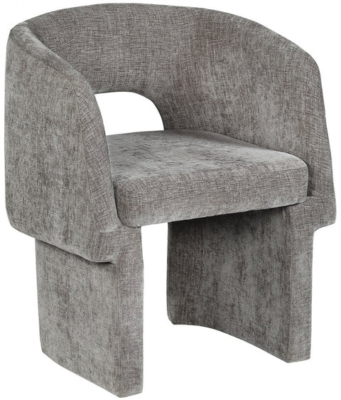 Emmet Timeless Minimalist Chenille Barrel Armchair
