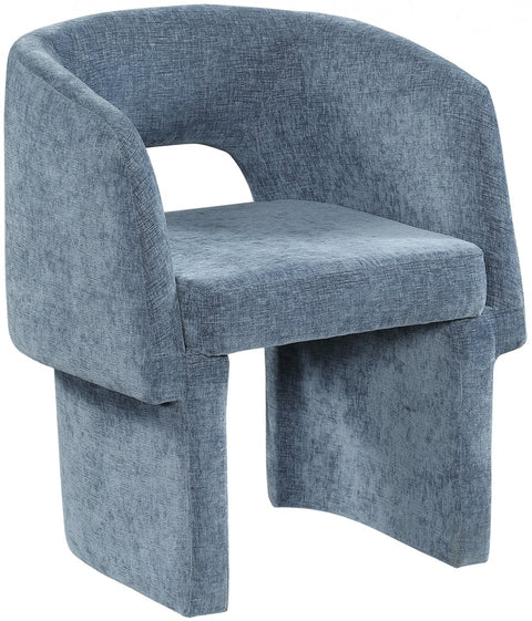 Emmet Timeless Minimalist Chenille Barrel Armchair